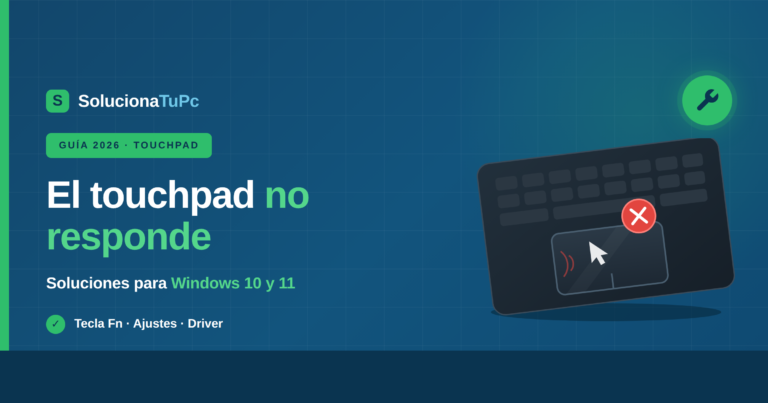 El touchpad no funciona