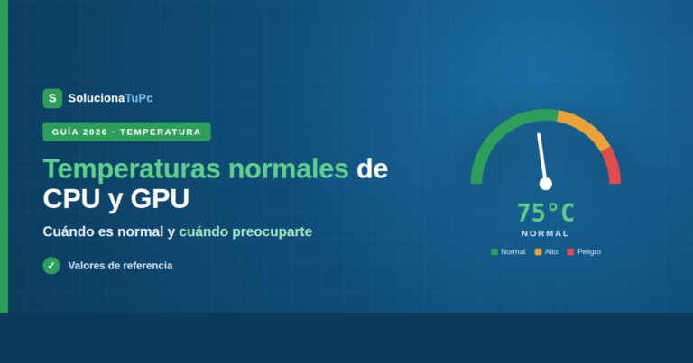 Temperaturas normales de CPU y GPU en un portátil